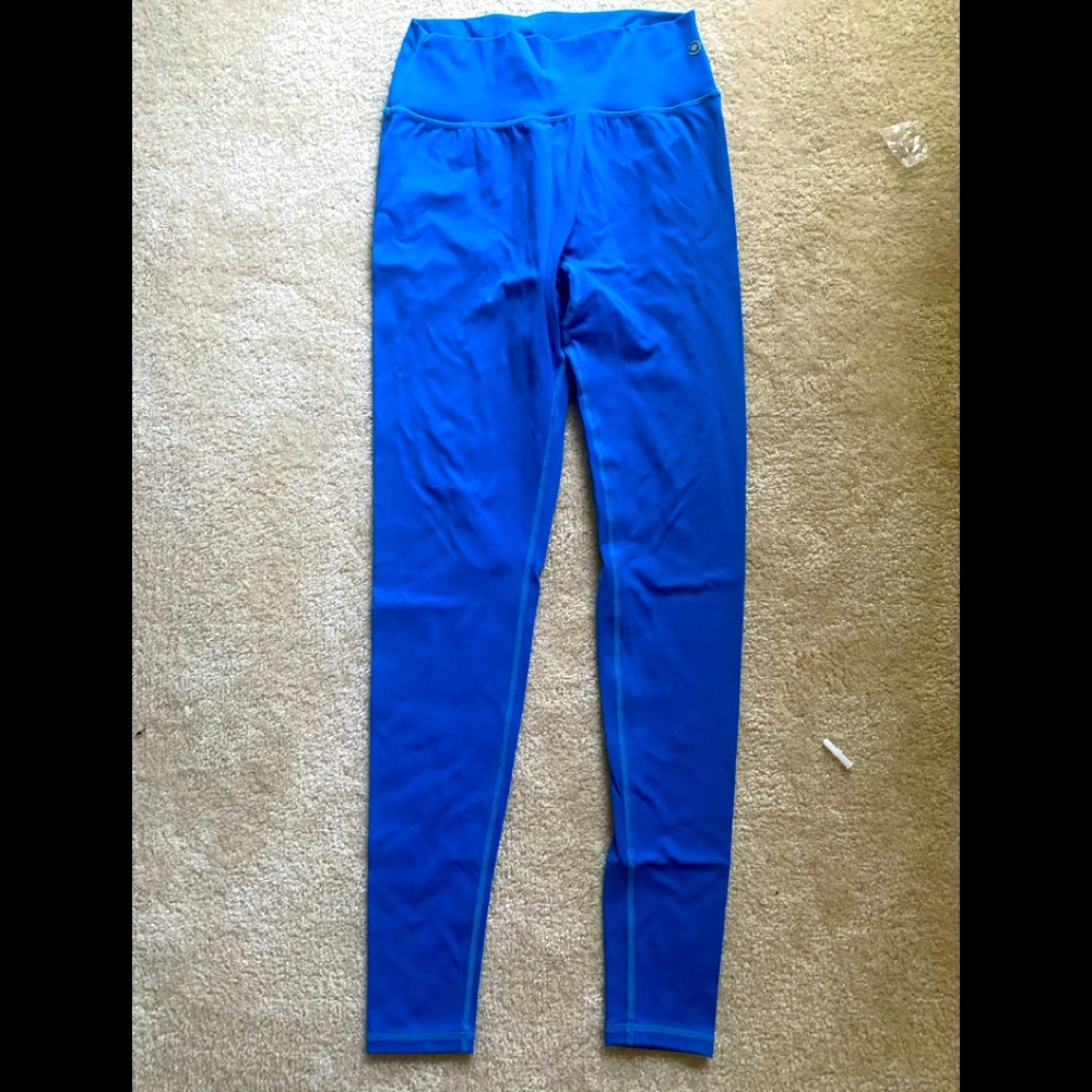 Cherry Wing Leggings-Bright Blue-Size XS/S.